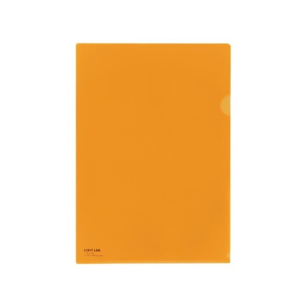Rihitora Clear Folder A4 Orange F78-4