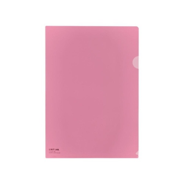 Rihitora Clear Folder A4 Crystal Pink F78-18