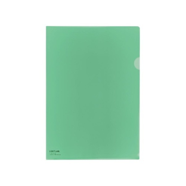 Rihitora Clear Folder A4 Crystal Green F78-19