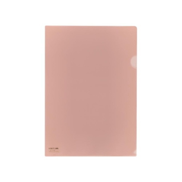 Clear File Folder A4 Rose Pink F78-21