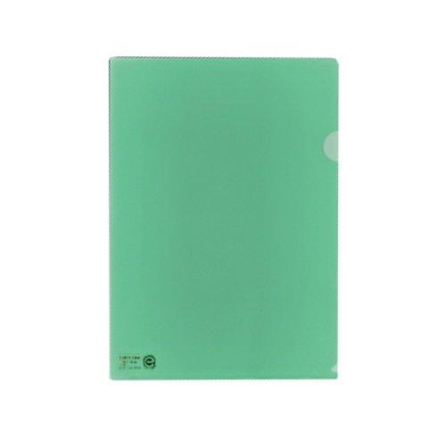 Rihitora Clear Folder A4 Crystal Green F78EC-19