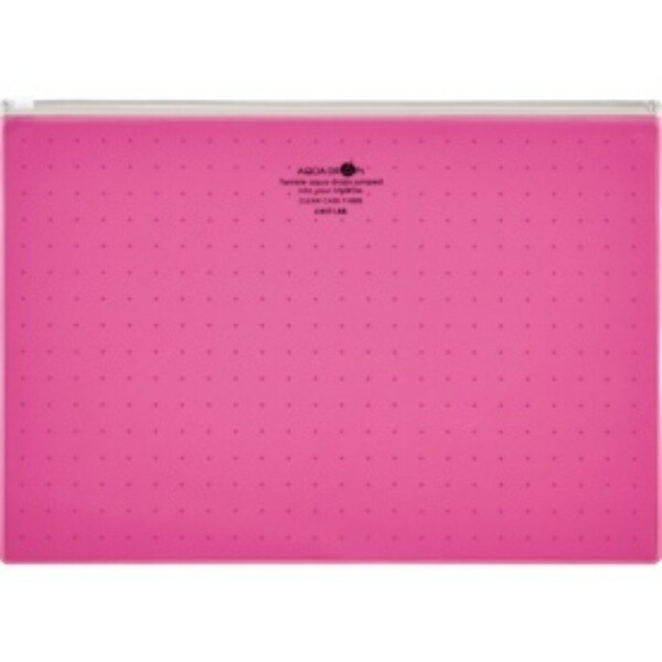 Rihitora Aquadrops Clear Case A4 Red F5303-3