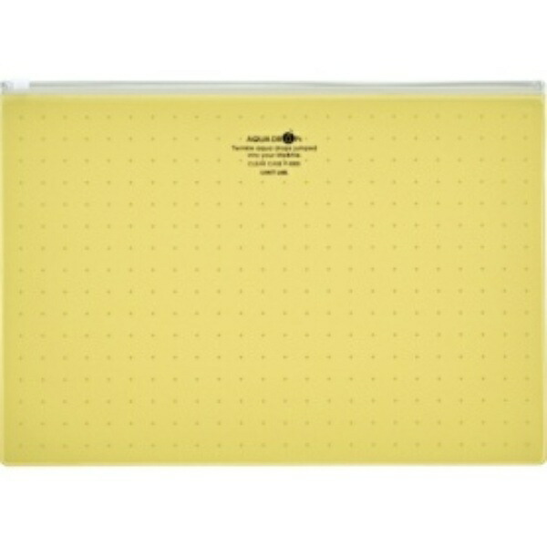 Rihitora Aquadrops Clear Case A4 Yellow F5303-5