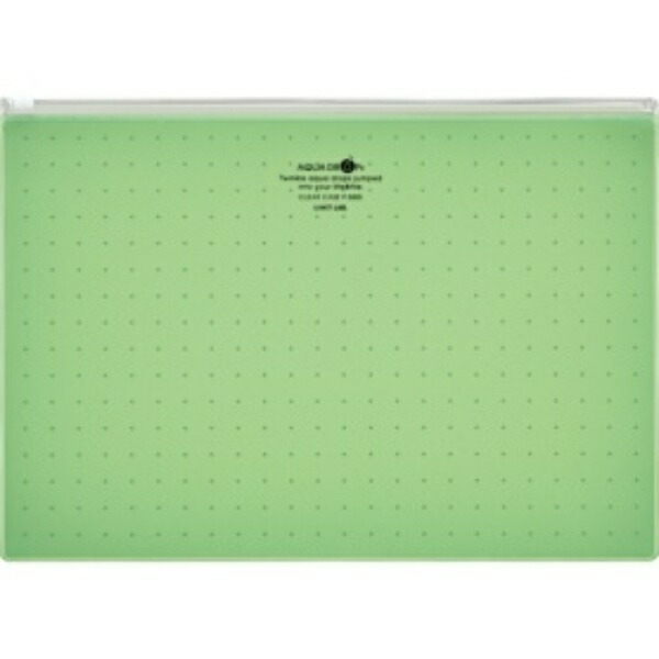 Rihitora Aquadrops Clear Case A4 Yellow-Green F5303-6
