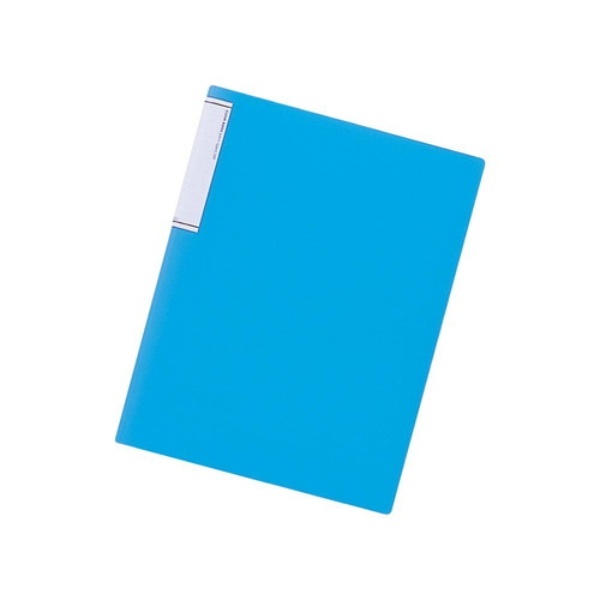 Rihitora Clear Book (Slim Type) A4 20P Blue N7111-8