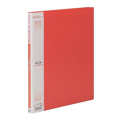 T-G My Holder Fine A4 10P Red M-1041-04