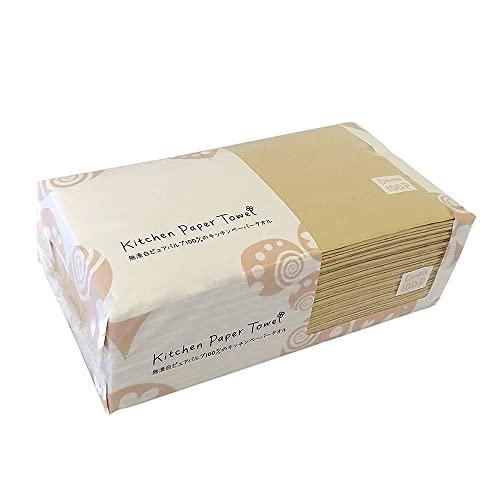 TOYO Unbleached Kitchen Paper Towels, 100 sheets per pack