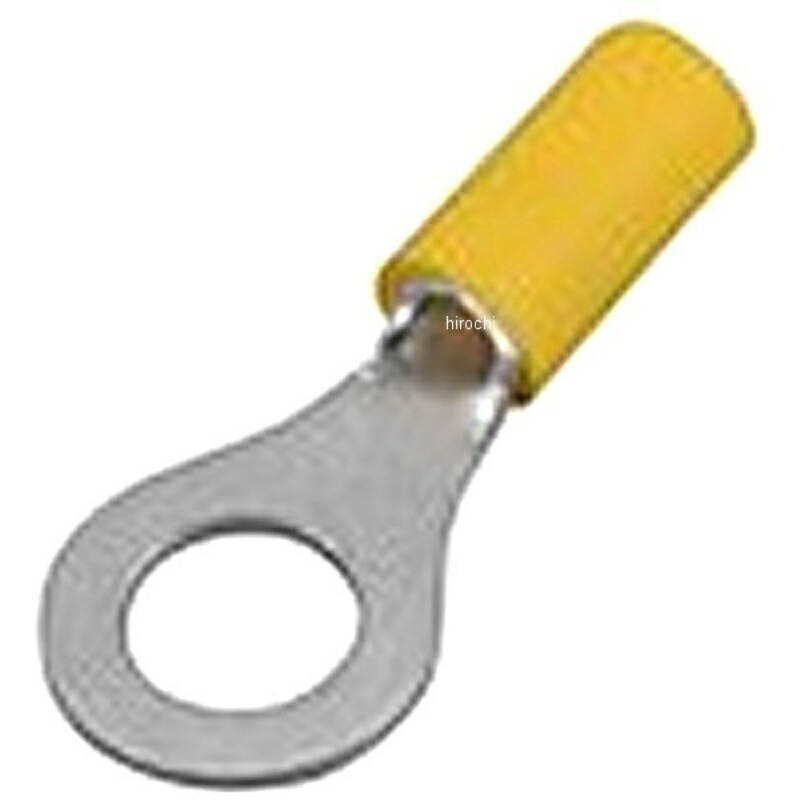 Amon Round Crimp Terminals Hole Diameter φ8 AV(S) 3.5~5sq 7-Piece Pack 3324