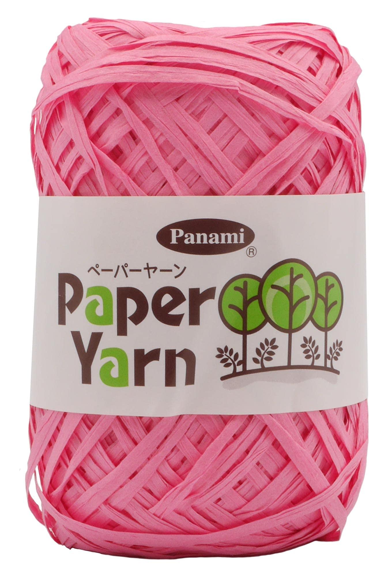 Takagi Fiber Panami Paper Yarn Col.402 Deep Pink