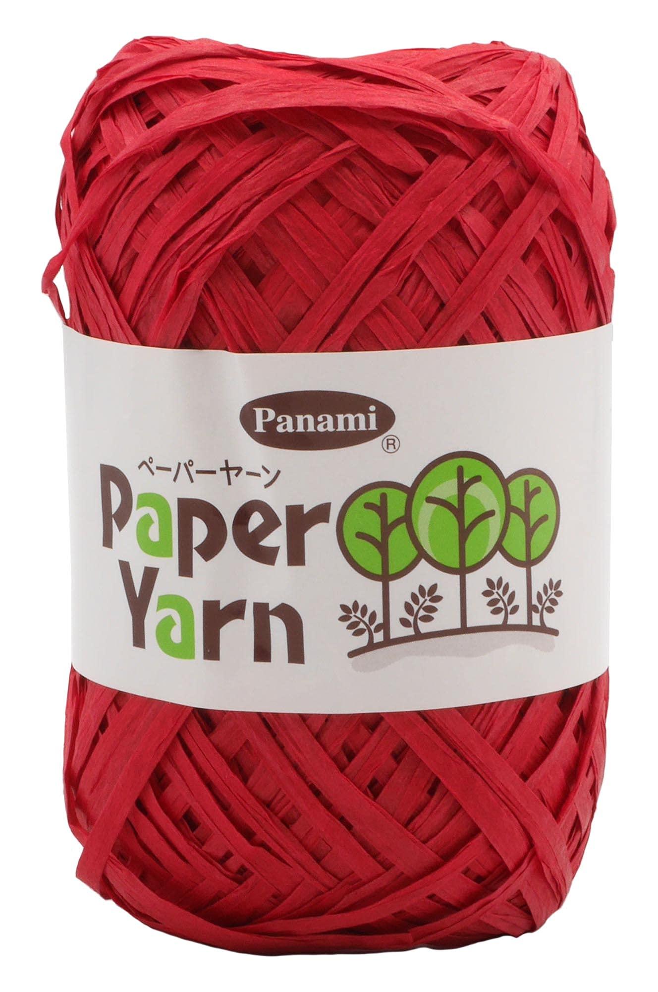 Panami Paper Yarn Col.403 Red