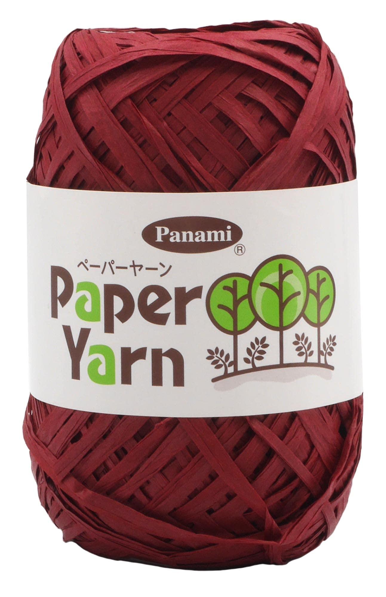 Takagi Fiber Panami Paper Yarn Col.404 Red