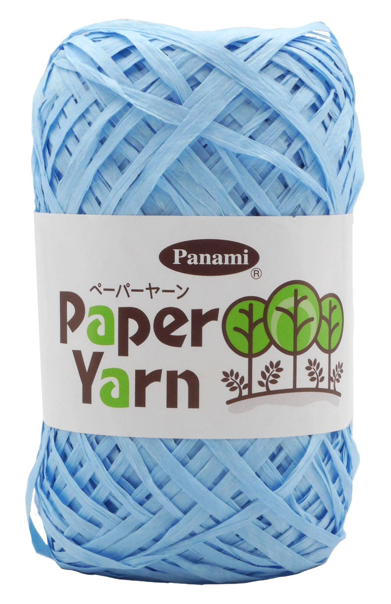 Takagi Fiber Panami Paper Yarn Col.407 Light Aqua Blue