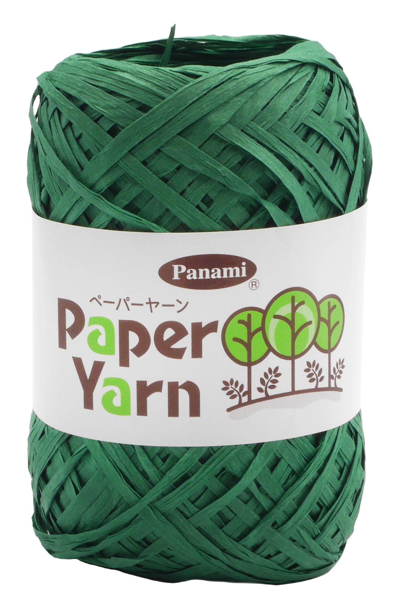Takagi Fiber Panami Paper Yarn Col.411 Green