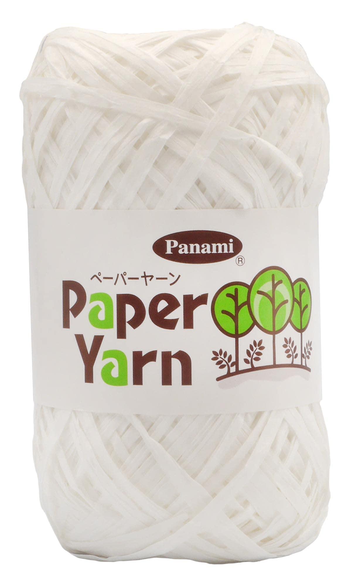 Panami Paper Yarn Col.420 White