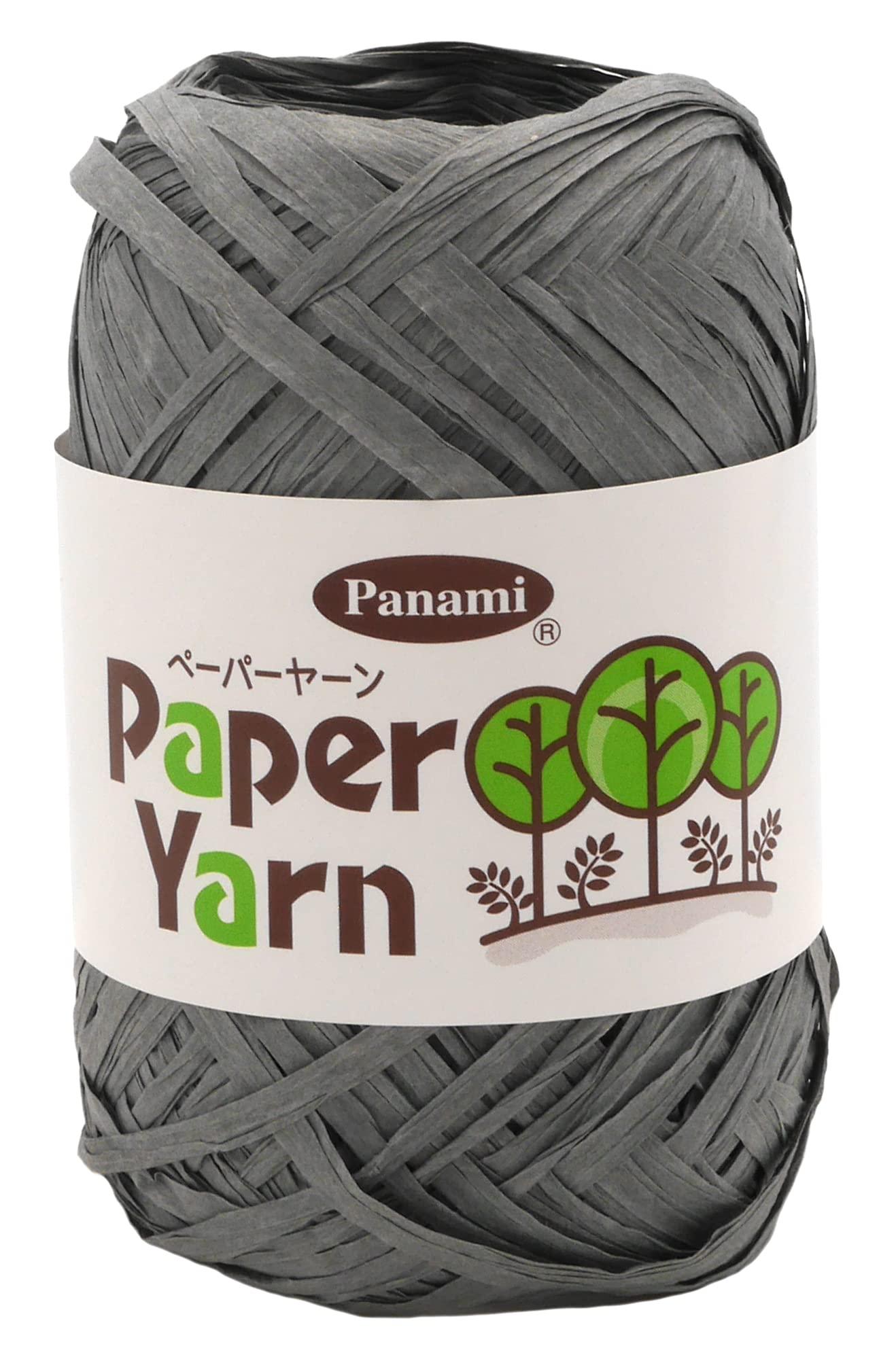 Takagi Fiber panami Paper Yarn Gray Col.422