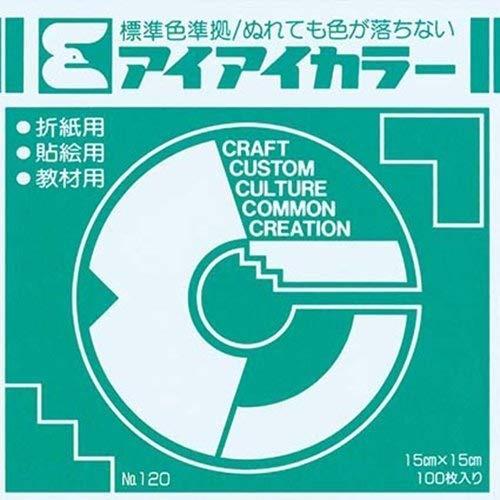 Ehime Paper Crafts Single-Color Origami Paper AI-TAN31 Asagi 15cm Square 100 Sheets