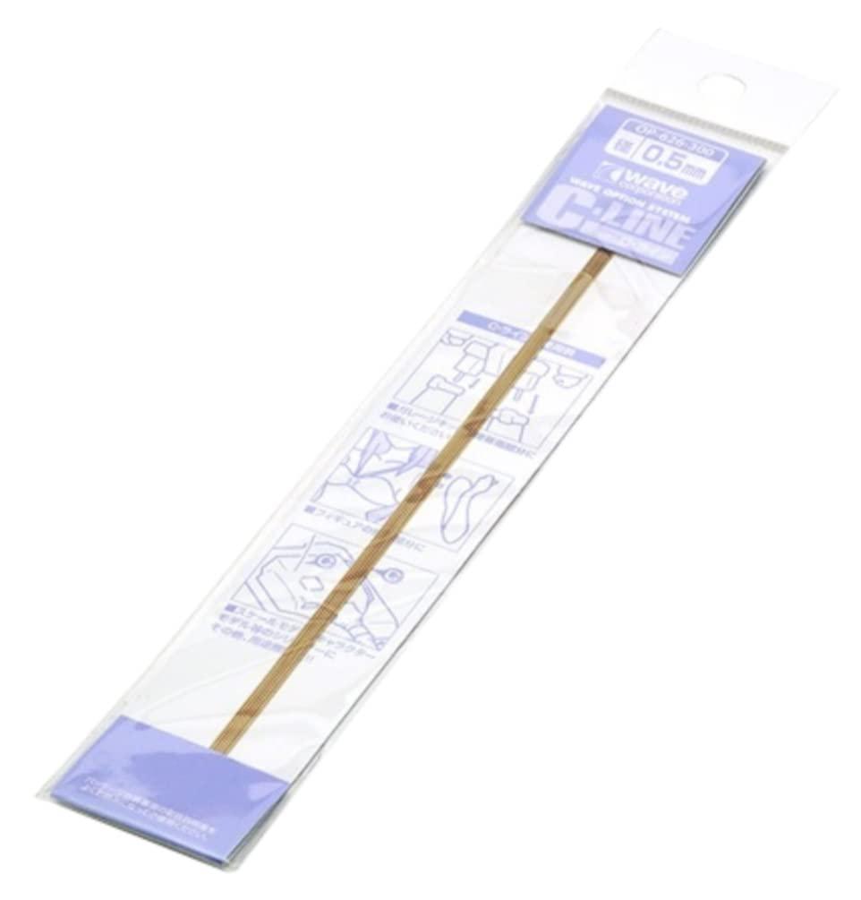 Wave Option System Series C-Line 0.5mm Diameter 6-Pack Hobby Material OP-626