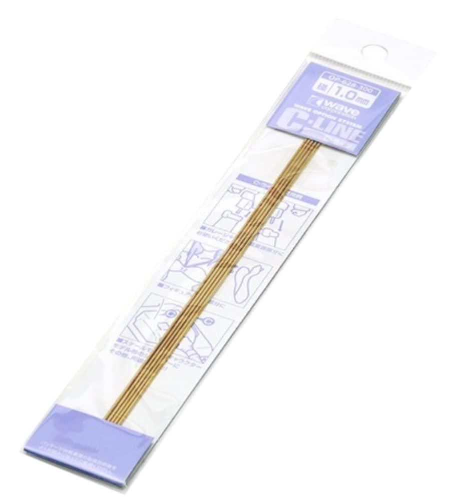 Wave Option System Series C-Line 1.0mm Diameter 5-Pack Hobby Material OP-628