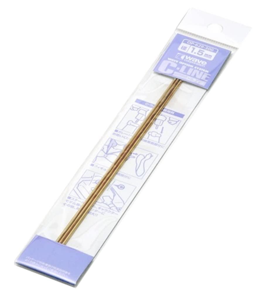 Wave Option System Series C-Line 1.5mm Diameter 3-Pack Hobby Material OP-629