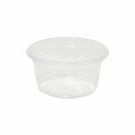 Risupack Disposable Container Takeout Bio Cup 90 BL Main Unit 106ml BL Made in Japan PBPM061 Clear