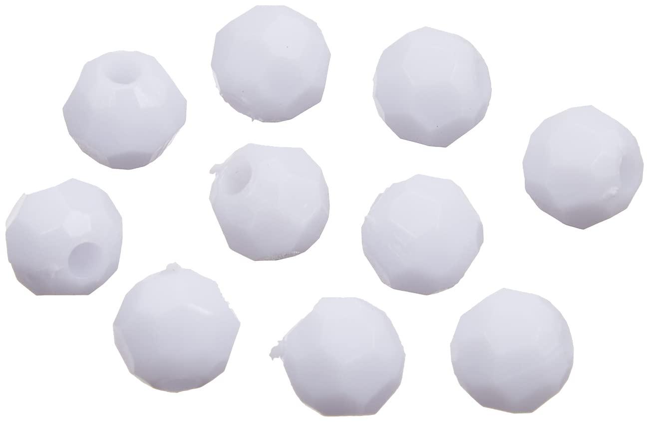 Shimamura Cut Beads 200-Piece Pack ST 6mm White ASH-ST6C-9