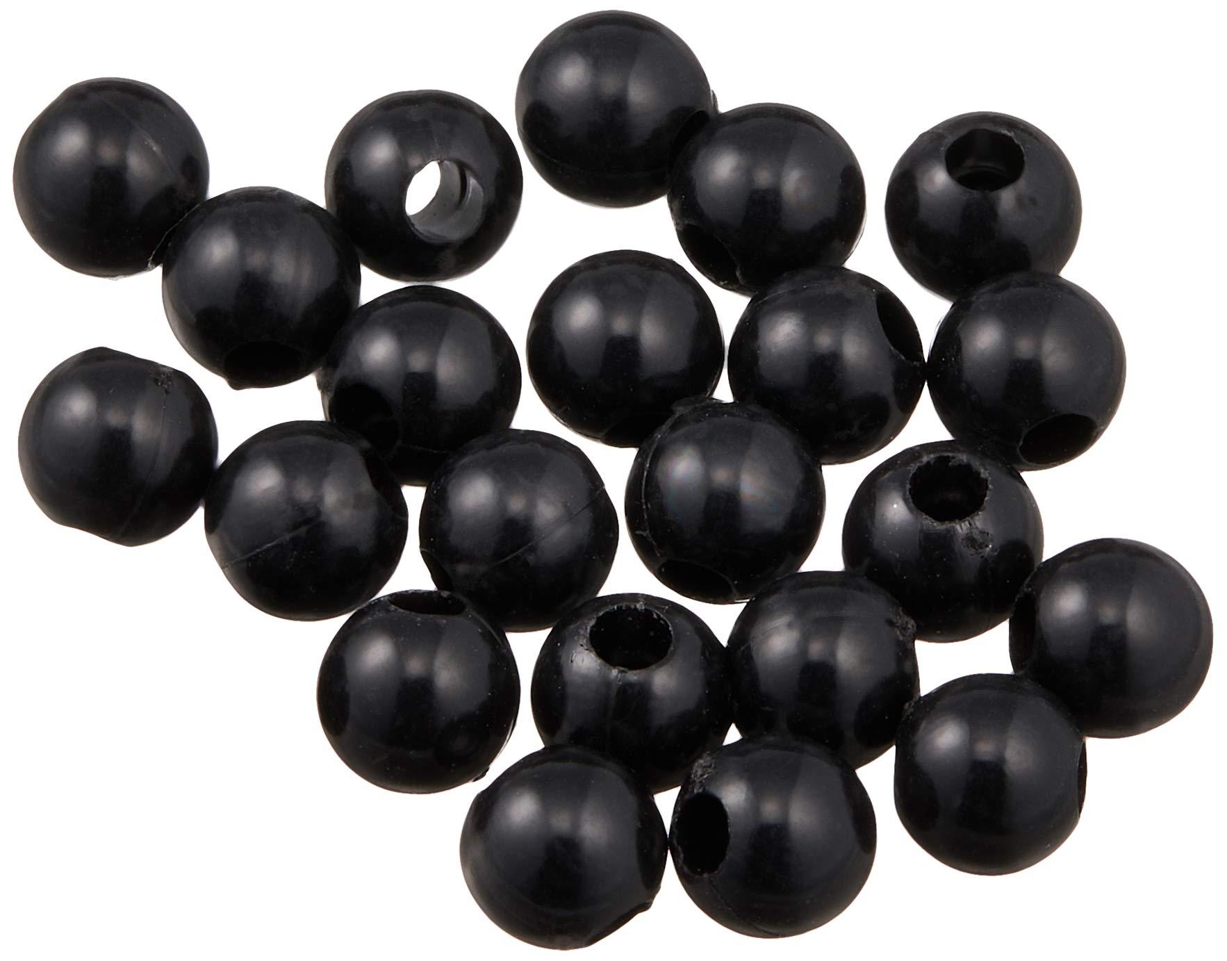 Shimamura Round Beads 200-Piece Pack ST8mm Black ASH-ST8M-11