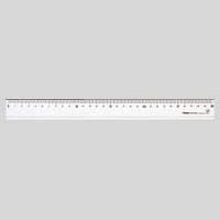 Crown Acrylic Straight Ruler 30cm