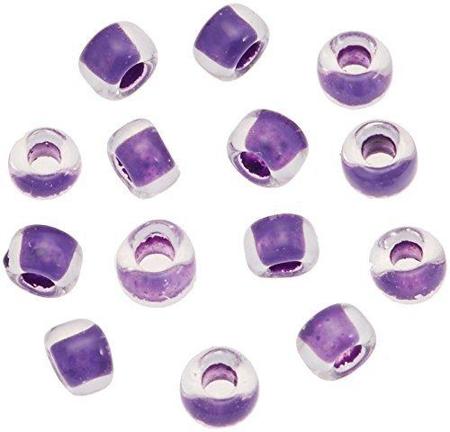 Beads, Glass Beads, Round Special Small, Colored Luster/935 Purple