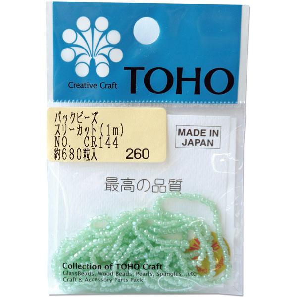 TOHO Three-Cut Beads Threading Beads Approx. 2.2mm Outer Diameter 1m Roll CR-144