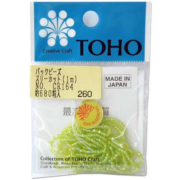 TOHO Three-Cut Beads Threading Beads Approx. 2.2mm Outer Diameter 1m Roll CR-164