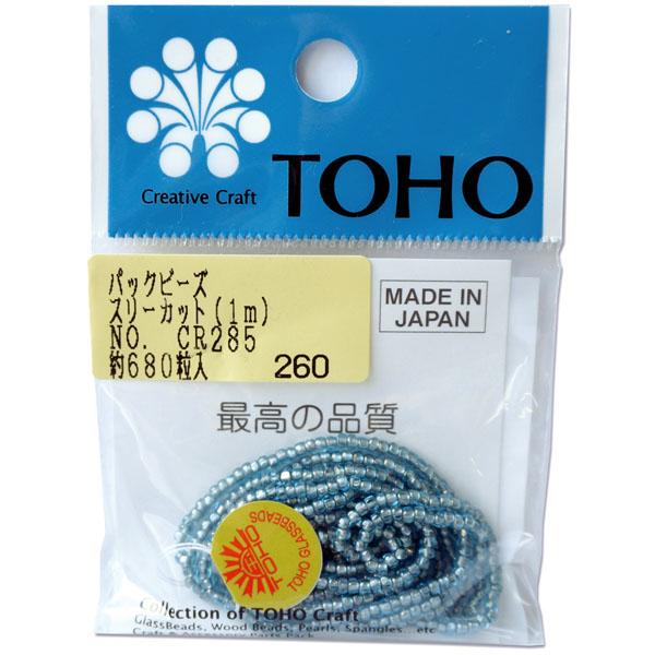 TOHO Three-Cut Beads Threading Beads Approx. 2.2mm Outer Diameter 1m Roll CR-285