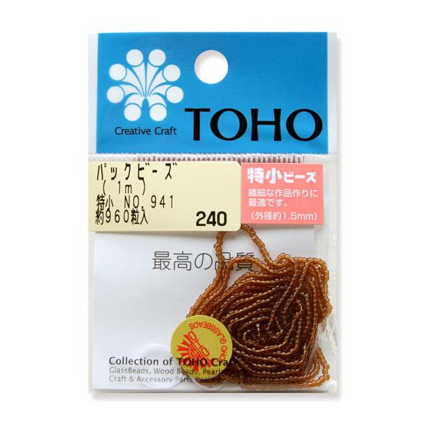 TOHO Extra Small Beads Threading Beads Approx. 1.5mm Outer Diameter 1m Roll No.941