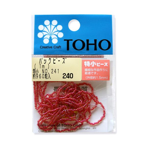 TOHO Micro Beads Threading Beads Approx. 1.5mm Outer Diameter 1m Roll No.241