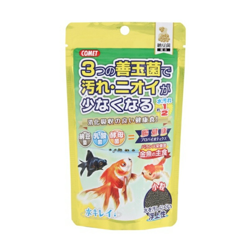 Itosui Comet Goldfish Main Food Natto Bacteria Small Pellets 90g (x 1)