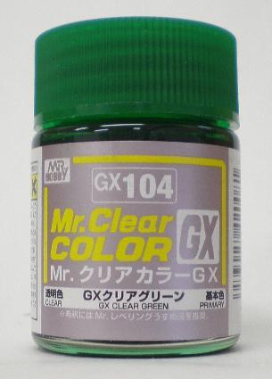 Mr. Clear Color GX104 GX Clear Green