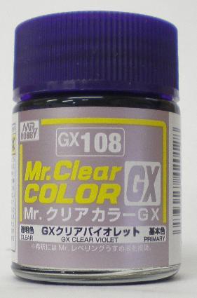 Mr. Clear Color GX108 GX Clear Violet