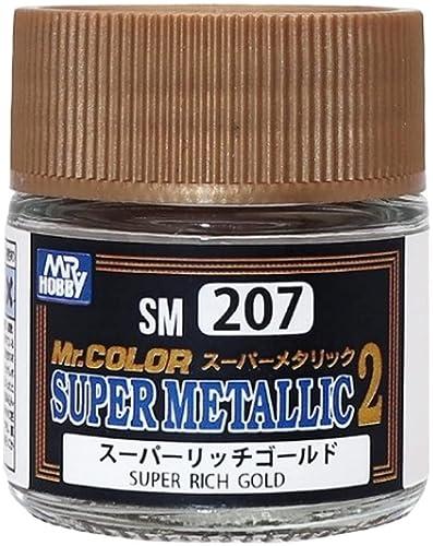 GSI Creos Mr. Color Super Metallic 2 Super Rich Gold 10ml Model Paint SM207