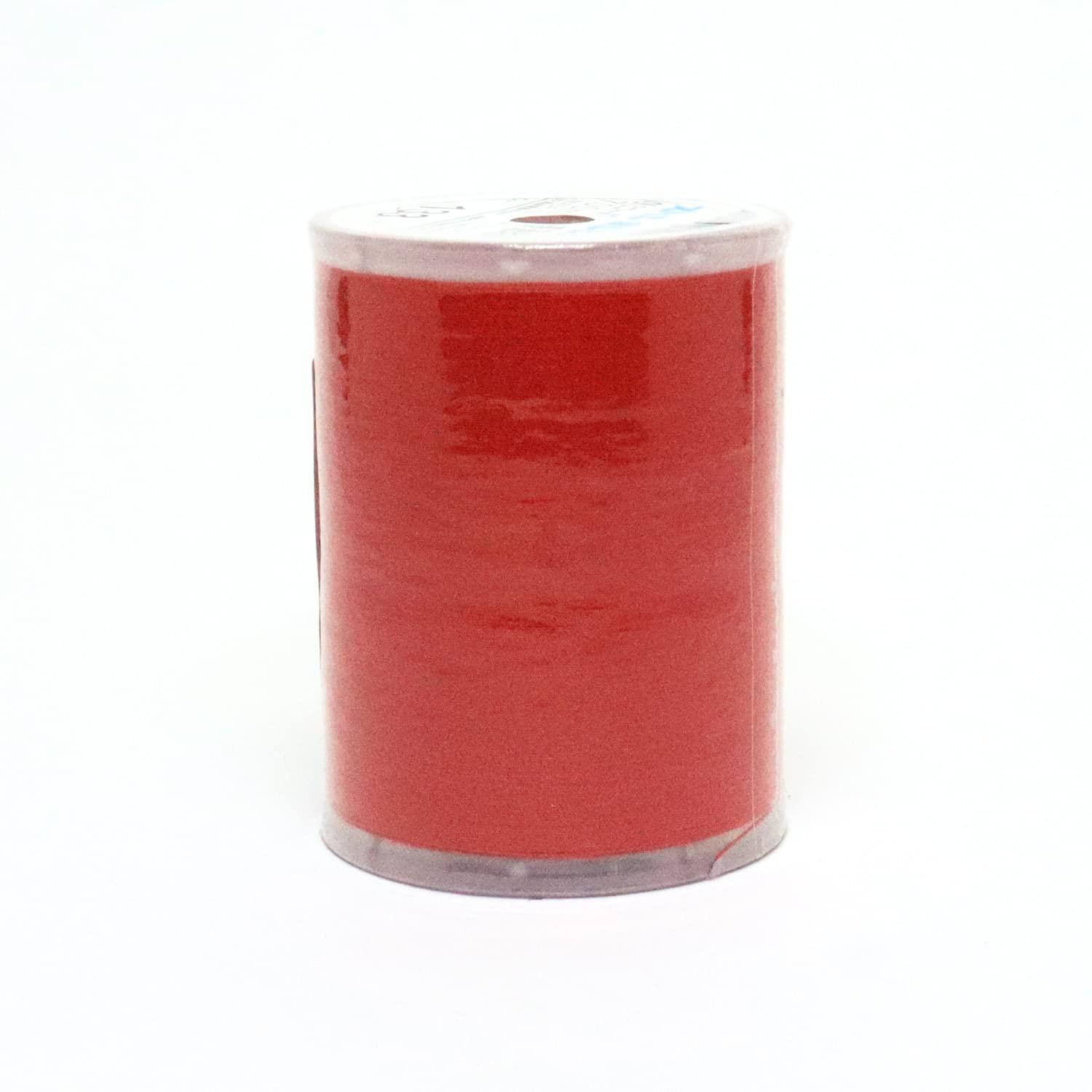 Nihon Himo Button Home Sewing Machine Thread No. 60 700m Spool Red DKS24-133