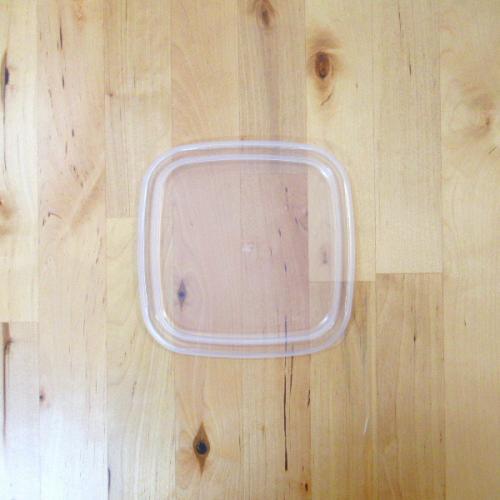 Nodahoro Enamelware Storage Container Lid Only Seal Lid Square M/L Size With Handle Stocker Rectangular L White Series Made in Japan SFS-ML
