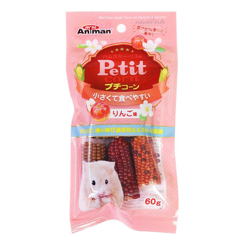 Doggyman Hayashi Hamster & Squirrel Mini Corn Snacks Apple Flavor 60g