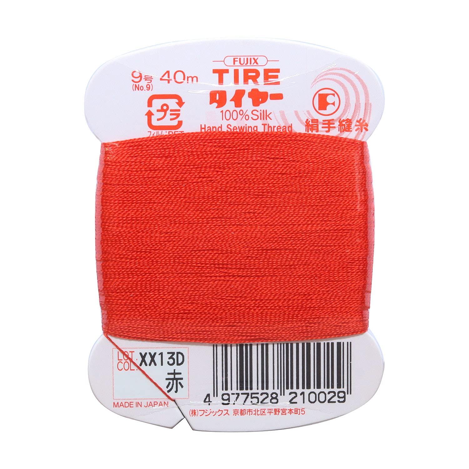 Fujix Tyre No. 9 40m col.404 Red