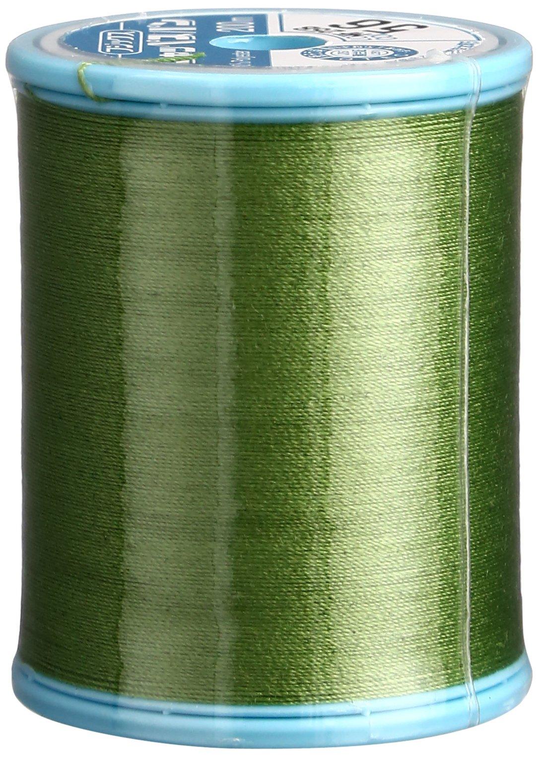 FUJIX Shappespan Sewing Thread for Regular Fabrics, Thickness 60, 200m Spool #56 Green F56