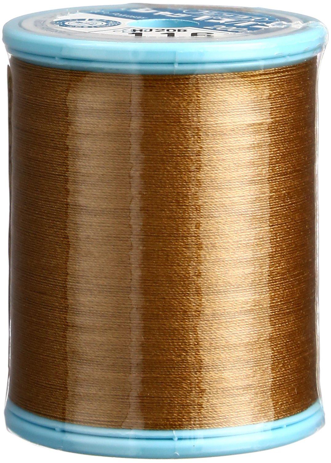 FUJIX Shappespan Standard Weight Sewing Thread No. 60 200m Spool #116 Brown F56