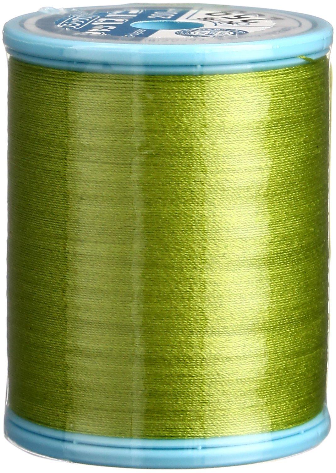 FUJIX Shappespan Standard Weight Sewing Thread No. 60 200m Spool #259 Yellow-Green F56
