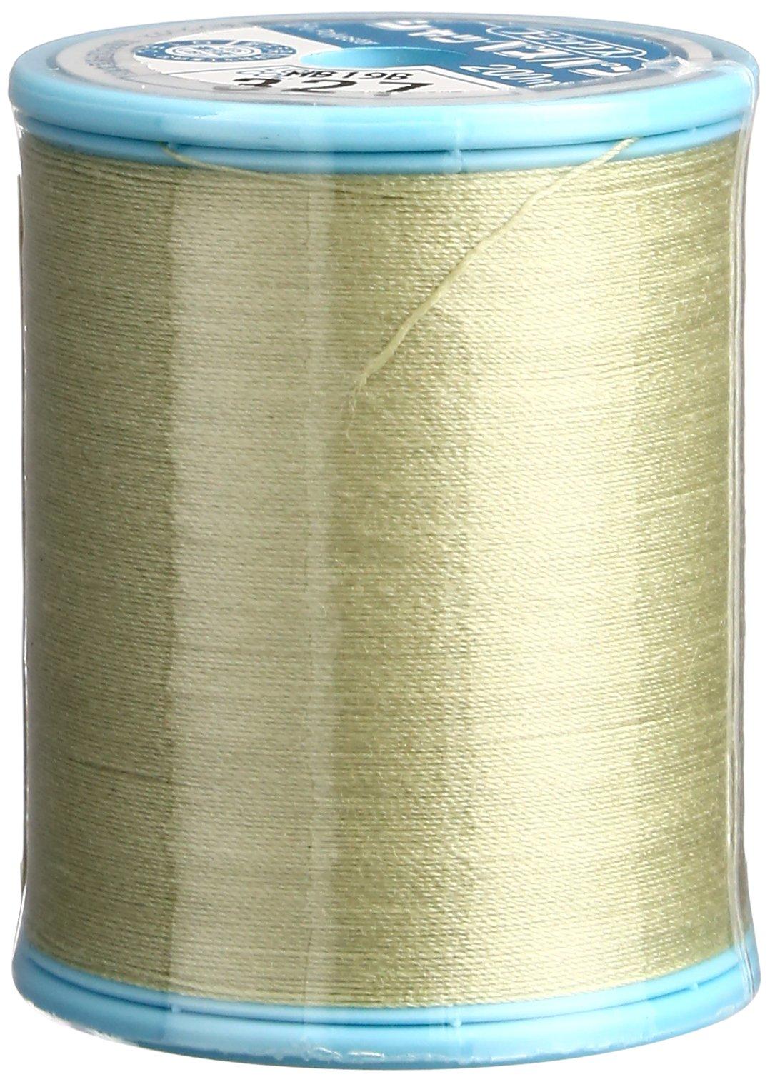 FUJIX Shappespan Sewing Thread for Regular Fabrics, Thickness 60, 200m Spool #327 Green F56
