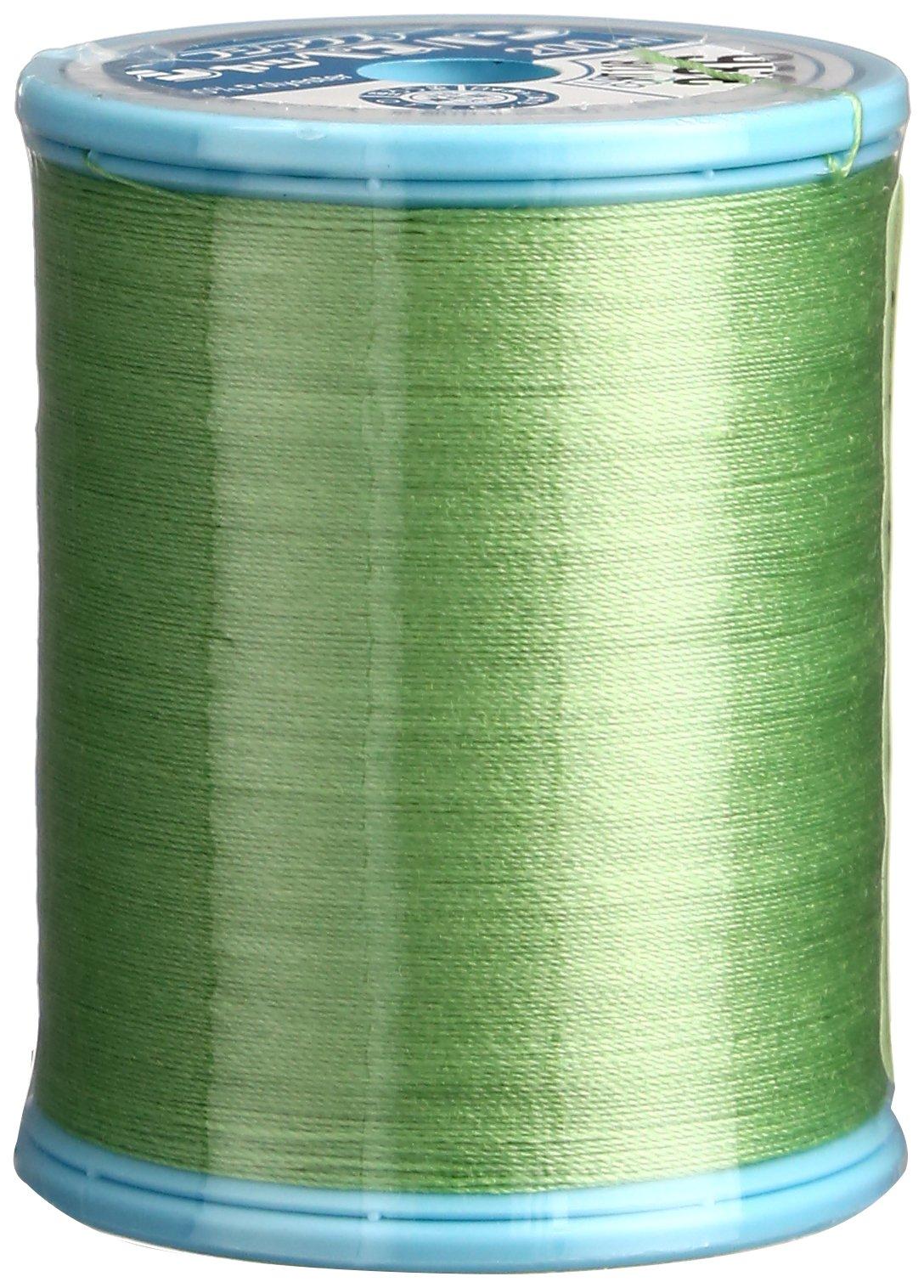 FUJIX Shappespan Sewing Thread for Regular Fabrics, Thickness 60, 200m Spool #336 Green F56