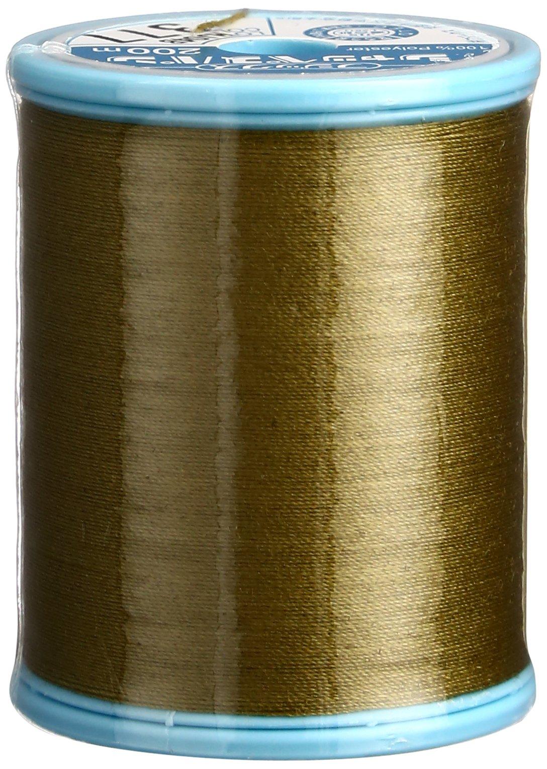 FUJIX Shappespan Sewing Thread for Regular Fabrics, Thickness 60, 200m Spool #377 Green F56
