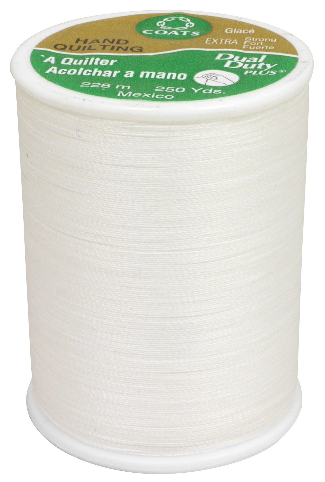 Dharma Dual Duty Art.260 Patchwork Thread No.40 228m Roll col.1 White 01-0800 White