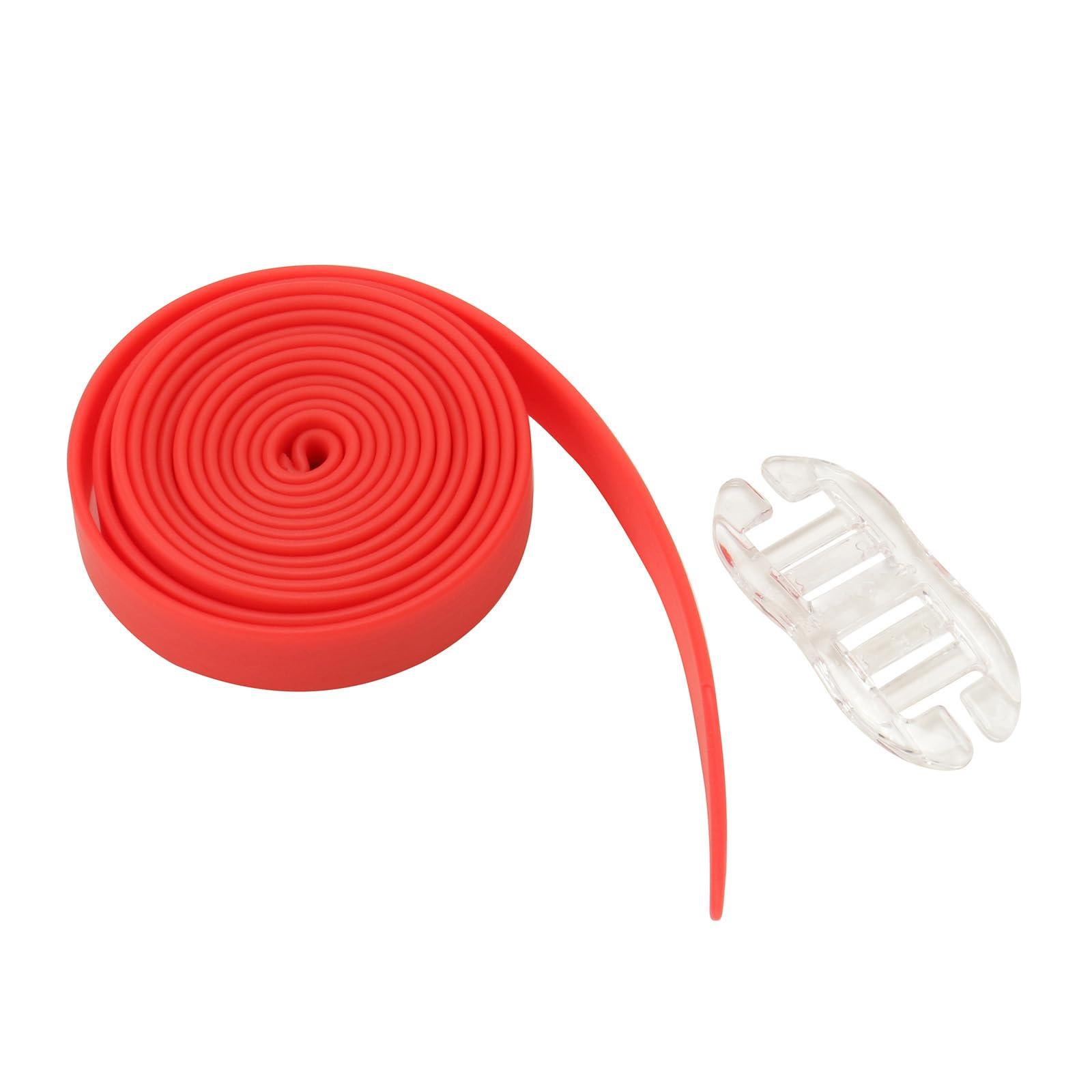 [View] Swimming Goggles Plain Strap Made in Japan Custom Spare Belt Red VB120H R