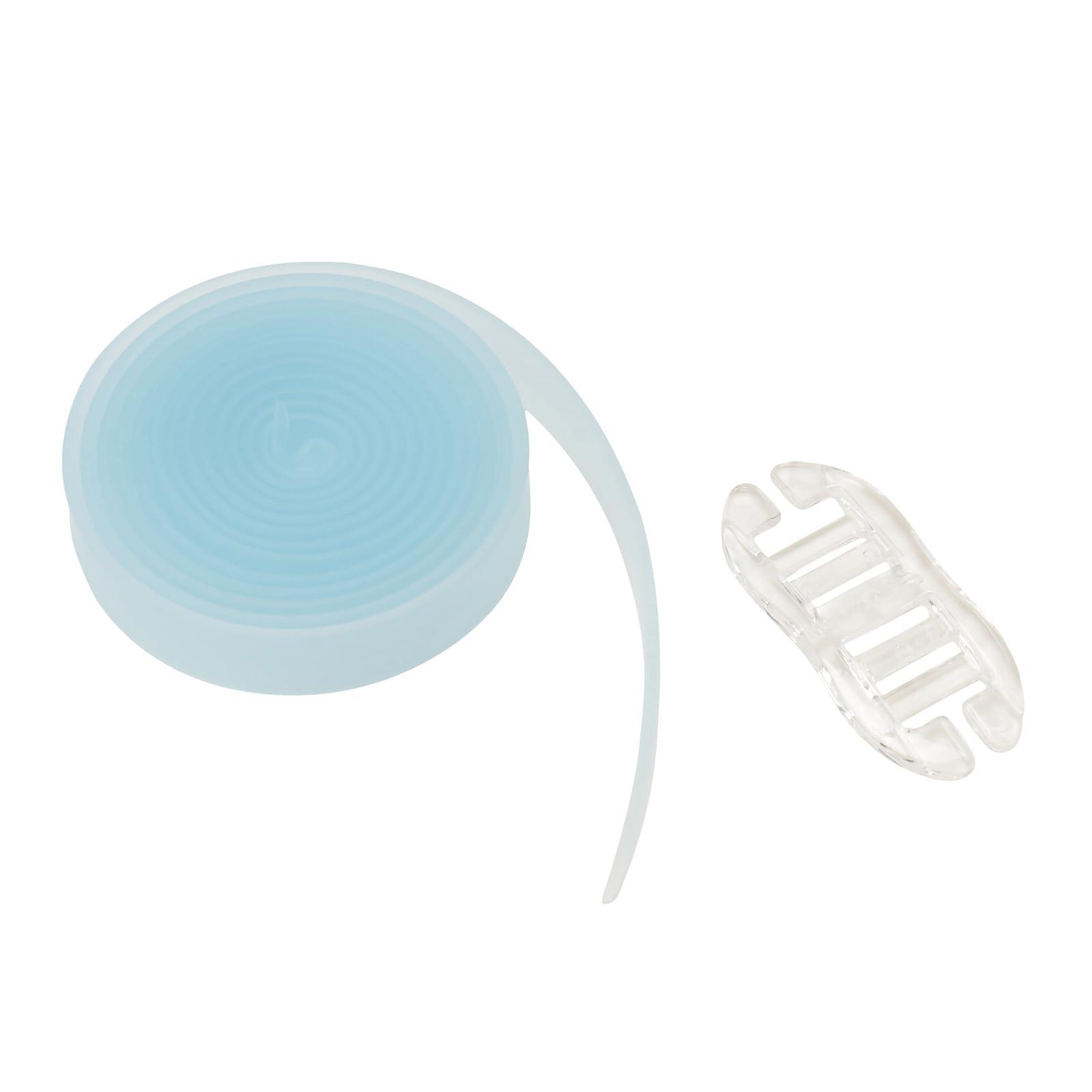 [View] Swimming Goggles Plain Strap Made in Japan Custom Spare Belt Ice Blue VB120H IB